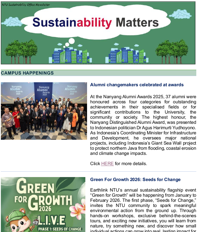 Sustainability newsletter 40