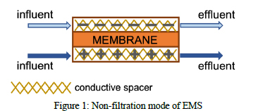 Figure 1: Non-filtration mode of EMS