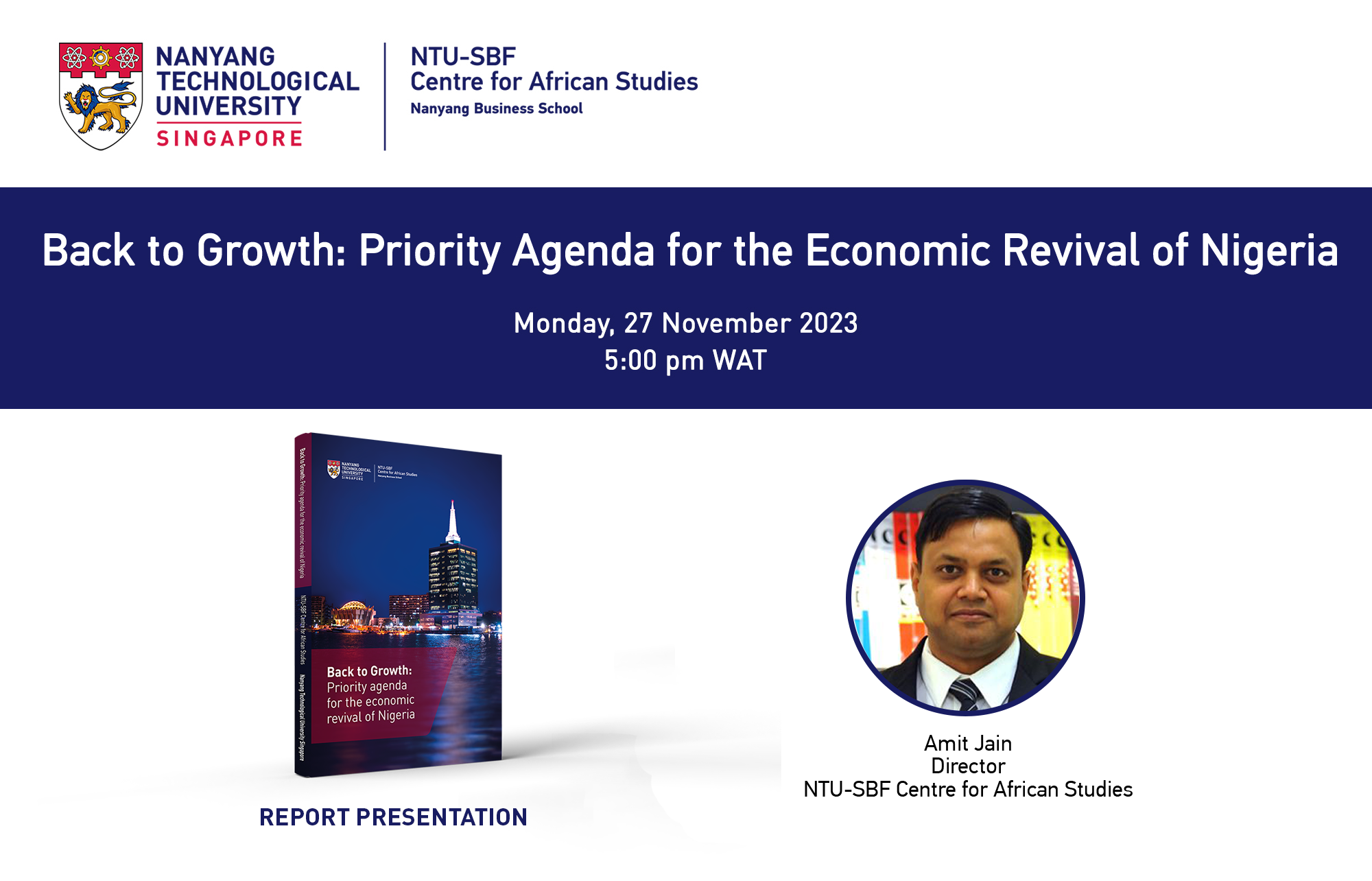 Back To Growth: Priority Agenda For The Economic Revival Of Nigeria ...