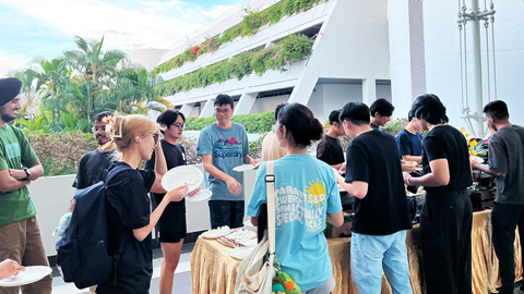 TAISP x MLDA students mingling