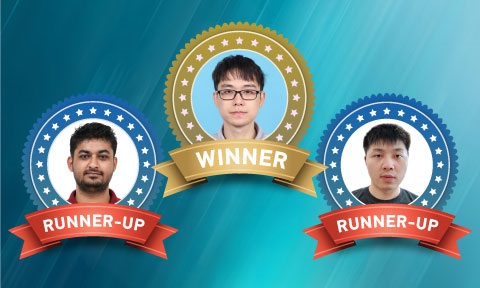 Thumbnail image of a winner and two runner-up.