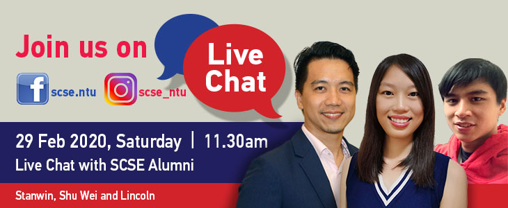 Live Chat with SCSE Alumni