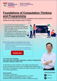 Foundations of Computation Thinking and Programming
