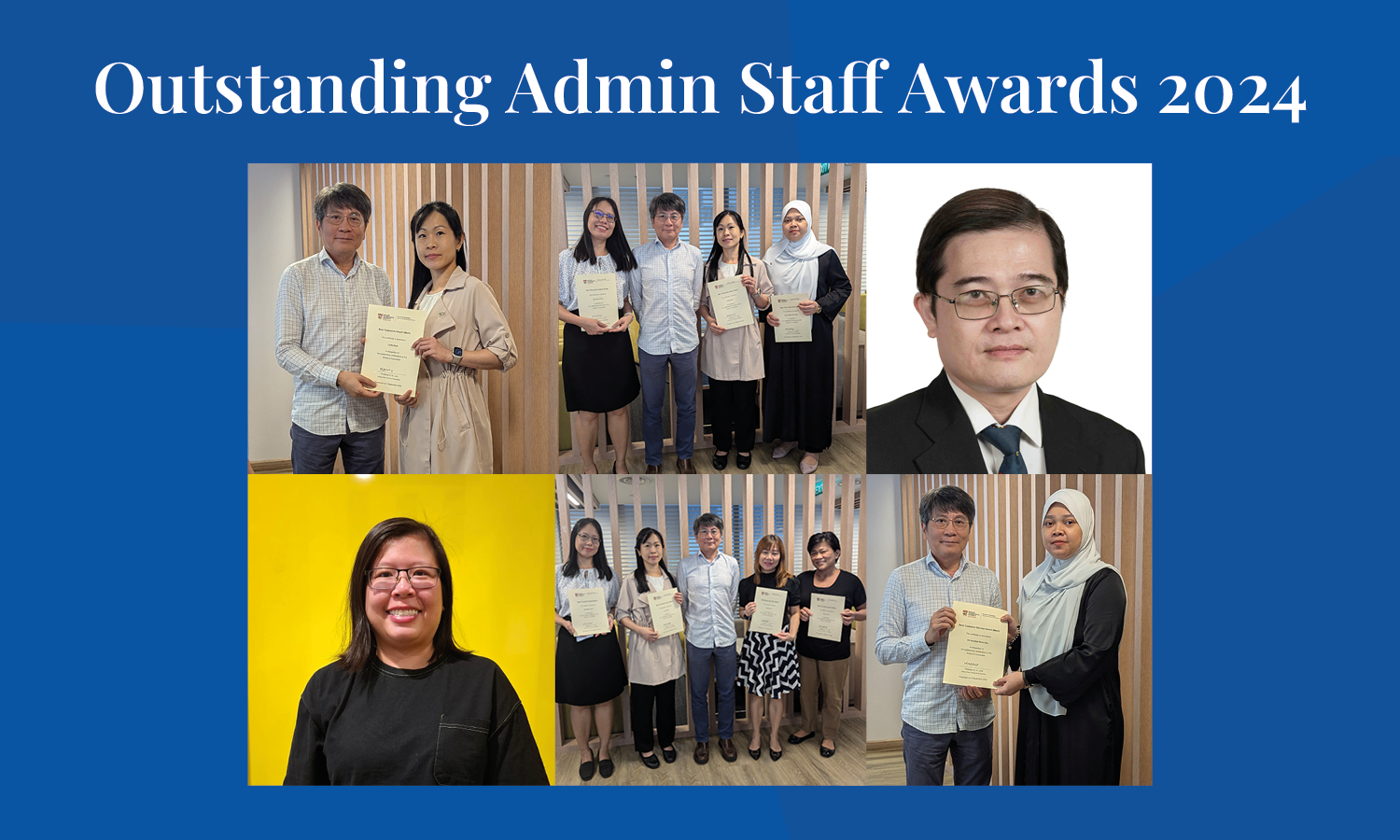 Outstanding Admin Staff Awards 2024