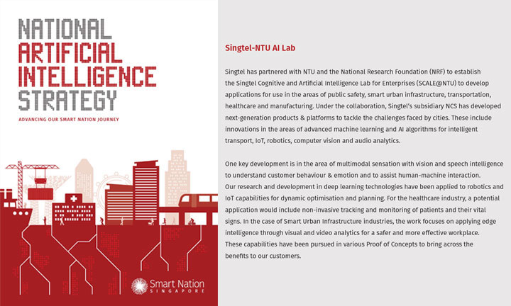 Scale Ntu Featured In National Ai Strategy Singtel Cognitive And Artificial Intelligence Lab Scale Ntu Ntu Singapore