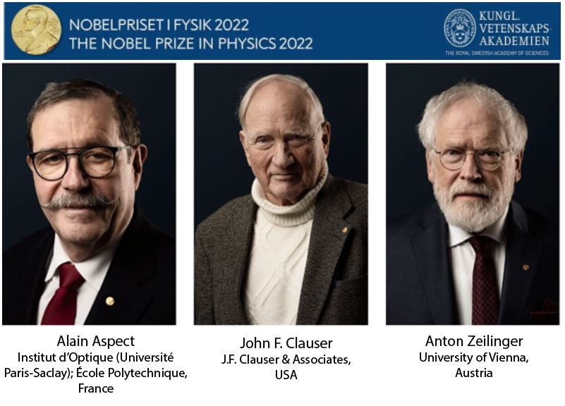 2022 Nobel Prize In Physics: Experimental Efforts Towards Quantum ...