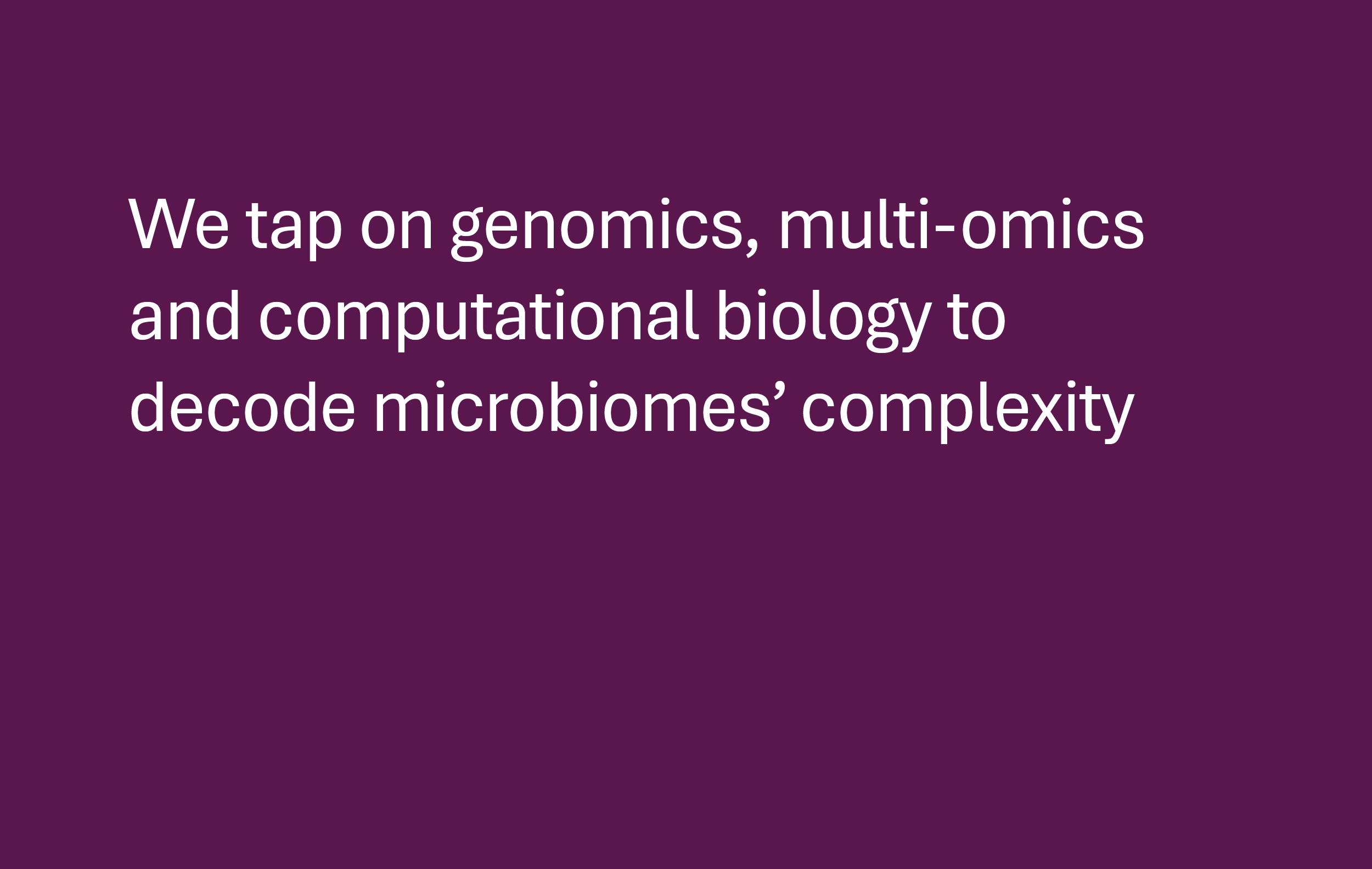 centre for microbiome