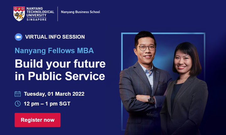 Nanyang Fellows Mba Information Session Nanyang Business School Ntu Singapore 