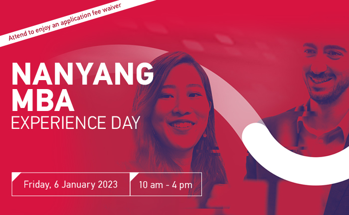 Nanyang MBA Experience Day | Nanyang Business School | NTU Singapore