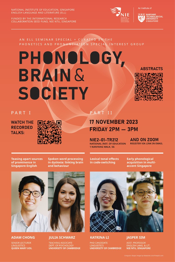 Phonology, Brain and Society - An ELL Seminar Special (Part 2)
