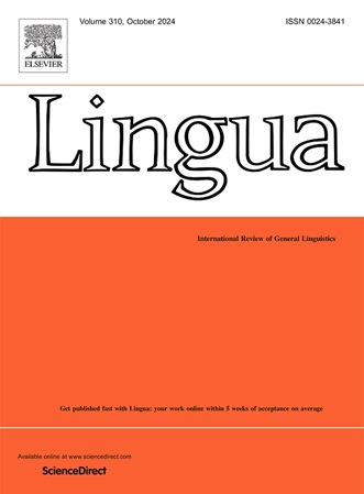 Lingua Journal (Oct24)