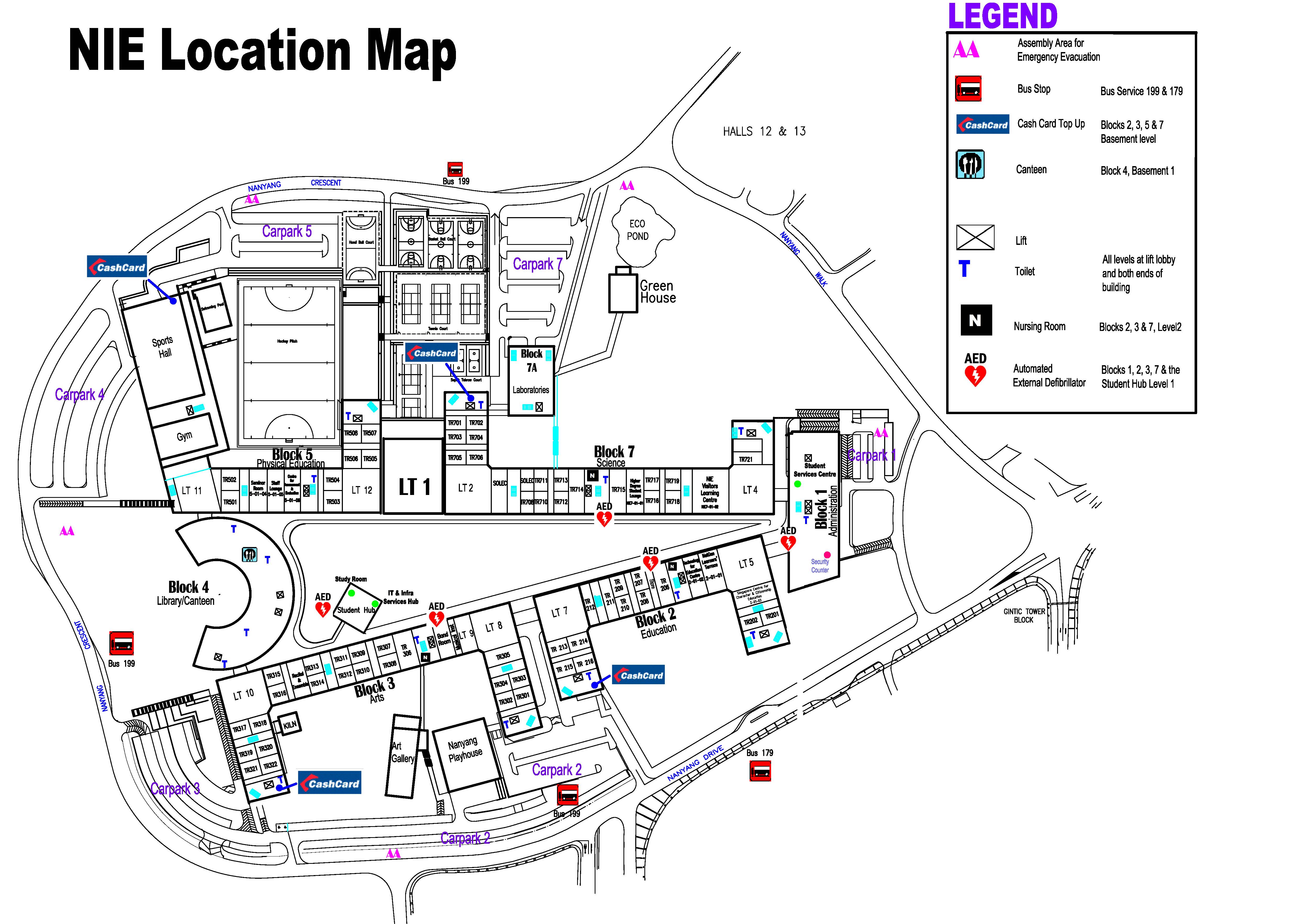 Main Campus Map 2026